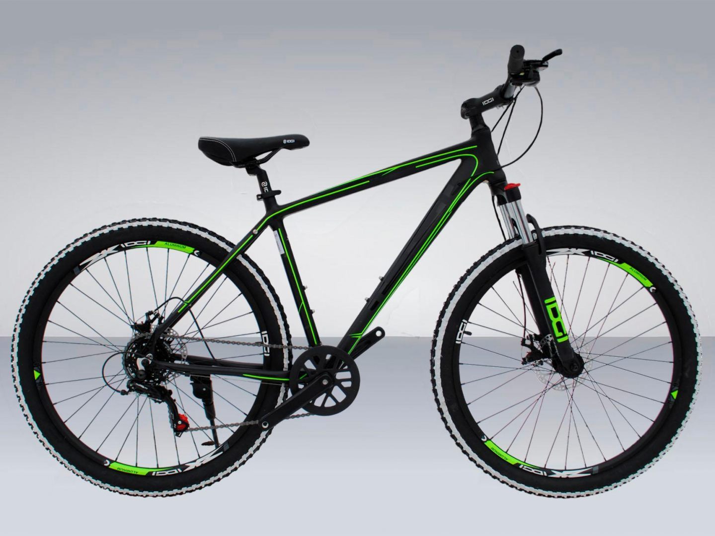 IDGI BX 27.5 чёрно-зелёный Оригинальное SHIMANO, КАССЕТА